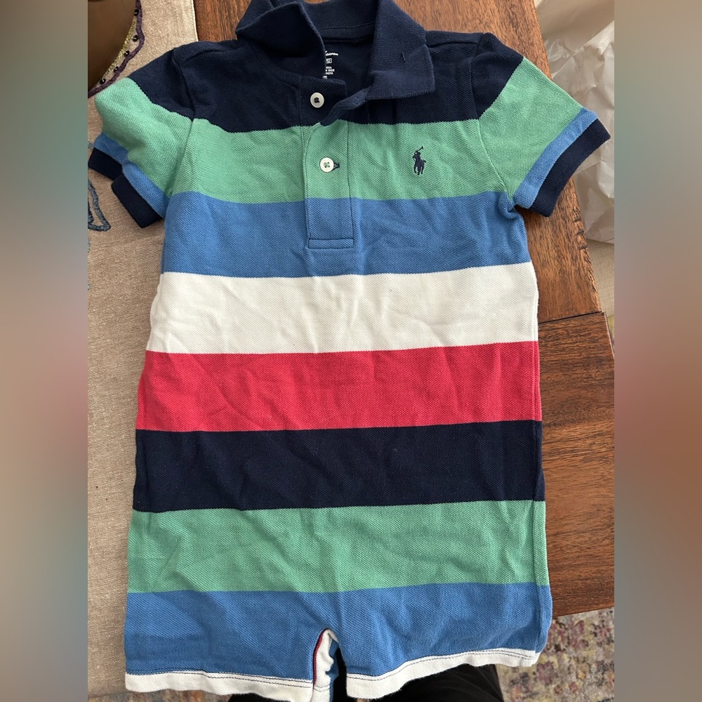 RALPH LAUREN BABY ONESIE POLO SIZE 24M